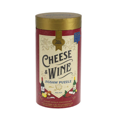 Ridley's Games Puzzles: Jigsaw Puzzle - 500 Pieces - Cheese + Wine