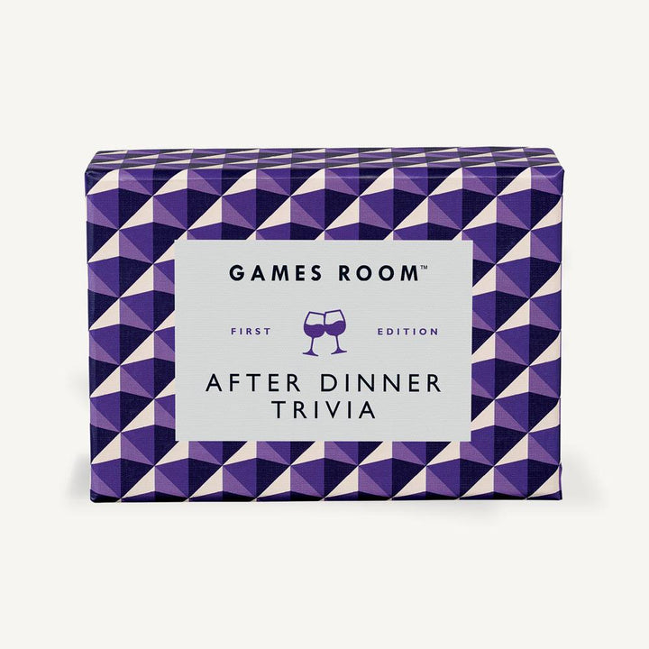 Games Room: After Dinner Trivia - First Edition (ONLINE ORDER ONLY)