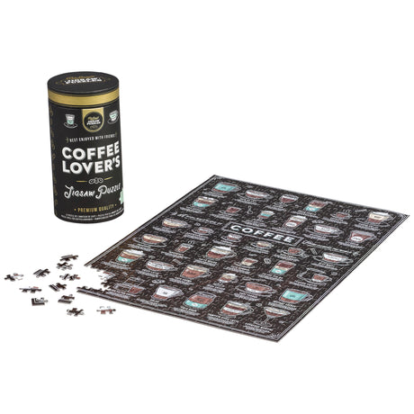 Ridley's Games Puzzles: Jigsaw Puzzle - 500 Pieces - Coffee Lover's