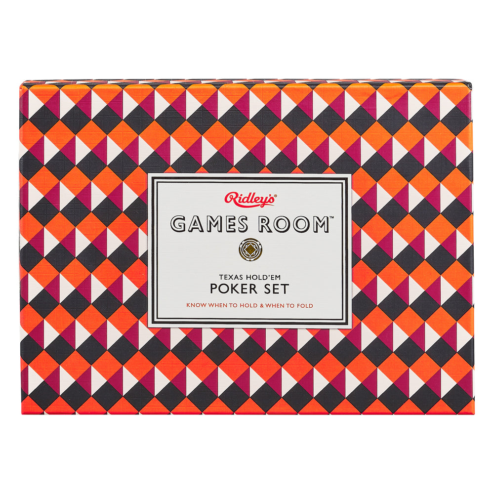 Games Room: Texas Hold'em Poker Set (ONLINE ORDER ONLY)