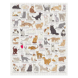 Ridley's Games Puzzles: Jigsaw Puzzle - 1000 Pieces - Cat Lover's