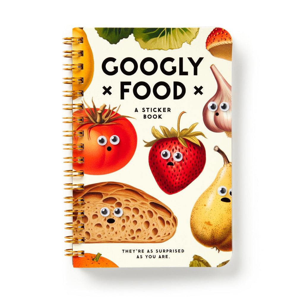 Brass Monkey: Googly Food Sticker Book (ONLINE ORDER ONLY)