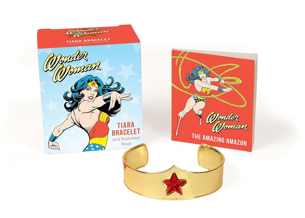 RP Minis: Wonder Woman - Tiara Bracelet and Illustrated Book (ONLINE ORDER ONLY)