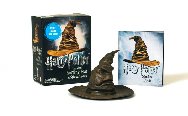 RP Minis: Harry Potter - Talking Sorting Hat and Sticker Book - Which House Are You (ONLINE ORDER ONLY)