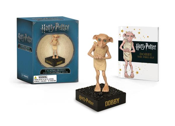RP Minis: Harry Potter - Talking Dobby and Collectible Book - Lights Up! (ONLINE ORDER ONLY)