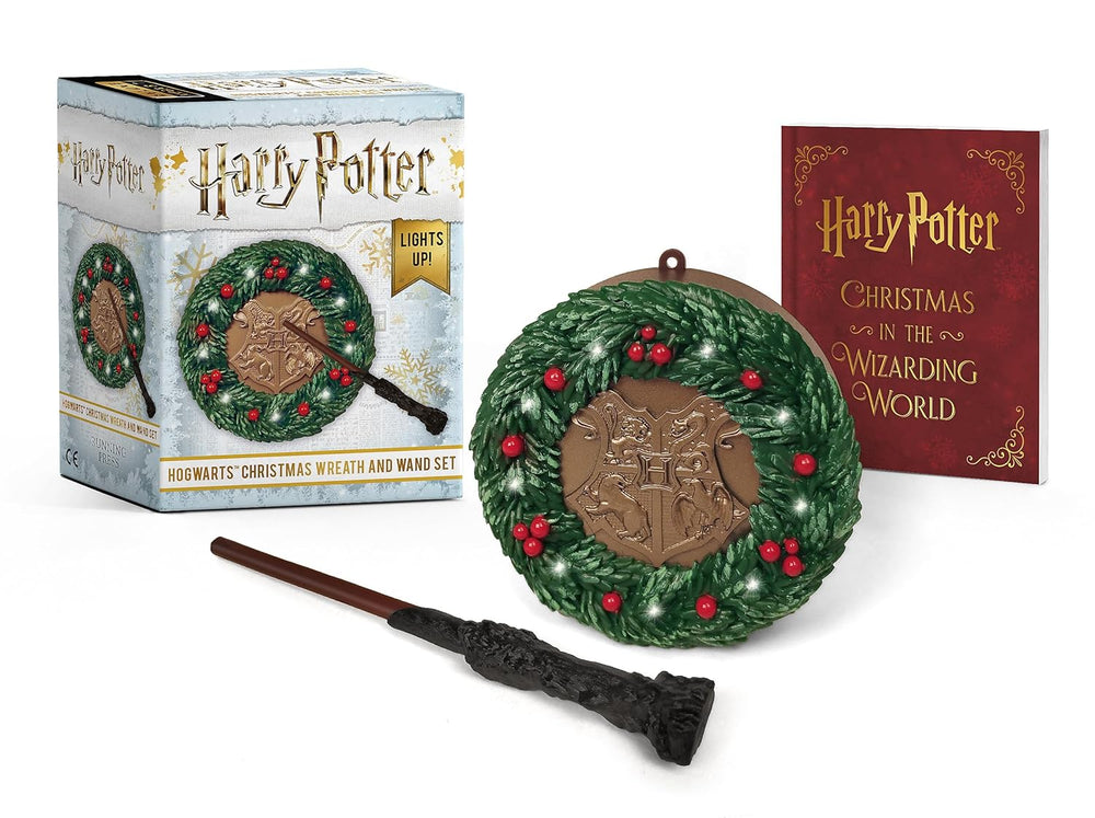 RP Minis: Harry Potter - Hogwarts Christmas Wreath and Wand Set (ONLINE ORDER ONLY)