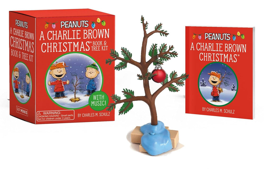 RP Minis: Peanuts - A Charlie Brown Christmas - Book and Tree Kit - With music! (ONLINE ORDER ONLY)