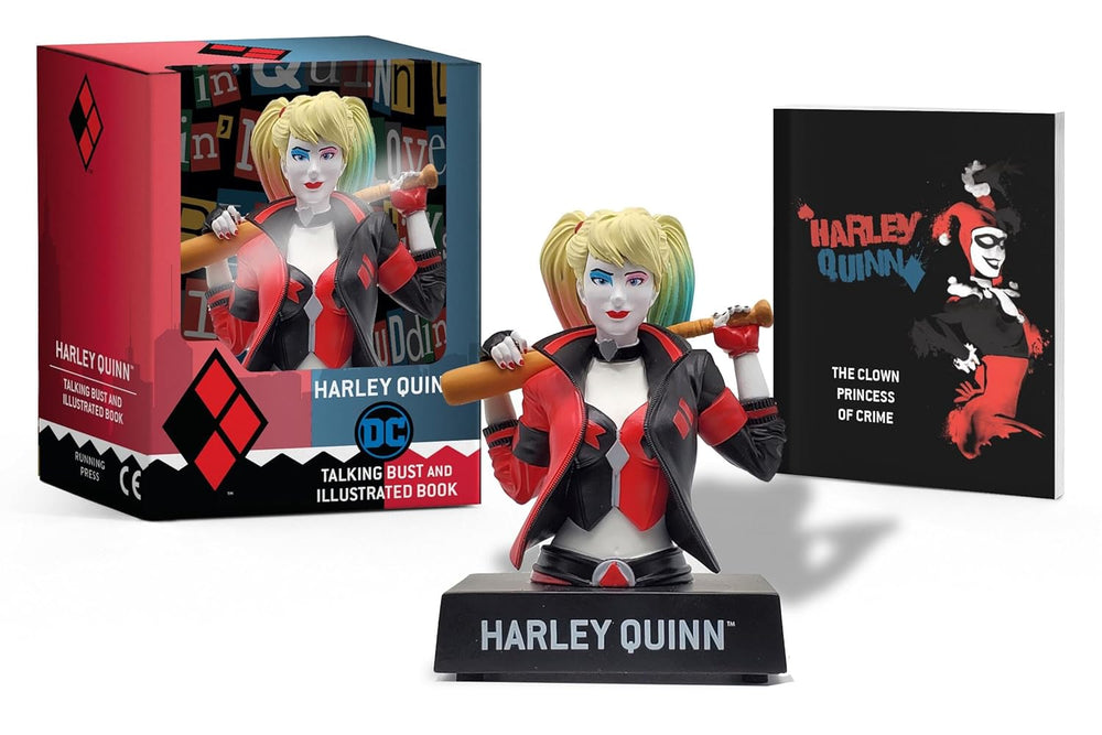 RP Minis: Harley Quinn - Talking Figure and Illustrated Book (ONLINE ORDER ONLY)