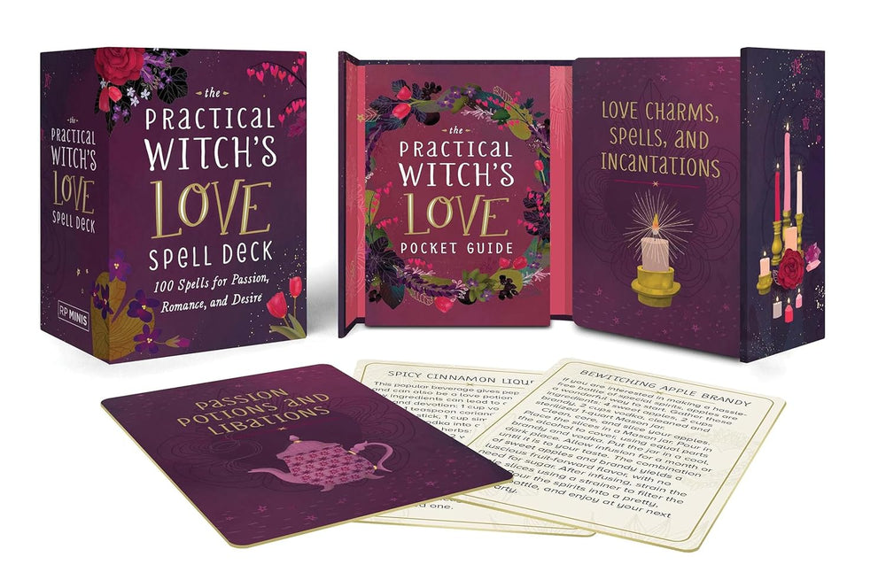 RP Minis: The Practical Witch’s Love Spell Deck - 100 Spells for Passion, Romance, and Desire (ONLINE ORDER ONLY)