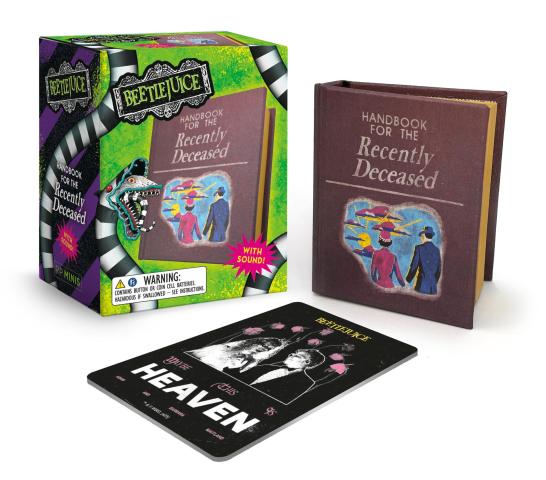 RP Minis: Beetlejuice - Talking Handbook for the Recently Deceased (ONLINE ORDER ONLY)