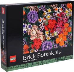 Chronicle Books Puzzles: Jigsaw Puzzle - 1000 Pieces - LEGO - Brick Botanicals