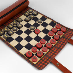 Chronicle Books: Pendleton - Chess & Checkers - Red Black Check Pattern (ONLINE ORDER ONLY)