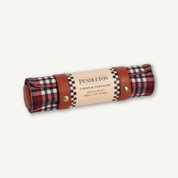 Chronicle Books: Pendleton - Chess & Checkers - Red Black Check Pattern (ONLINE ORDER ONLY)