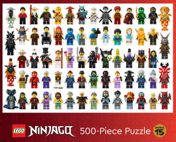 Chronicle Books Puzzles: Jigsaw Puzzle - 500 Pieces - LEGO - NINJAGO