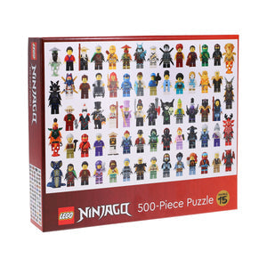 Chronicle Books Puzzles: Jigsaw Puzzle - 500 Pieces - LEGO - NINJAGO