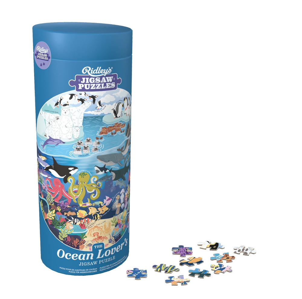 Ridley's Games Puzzles: Jigsaw Puzzle - 1000 Pieces - Ocean Lover's