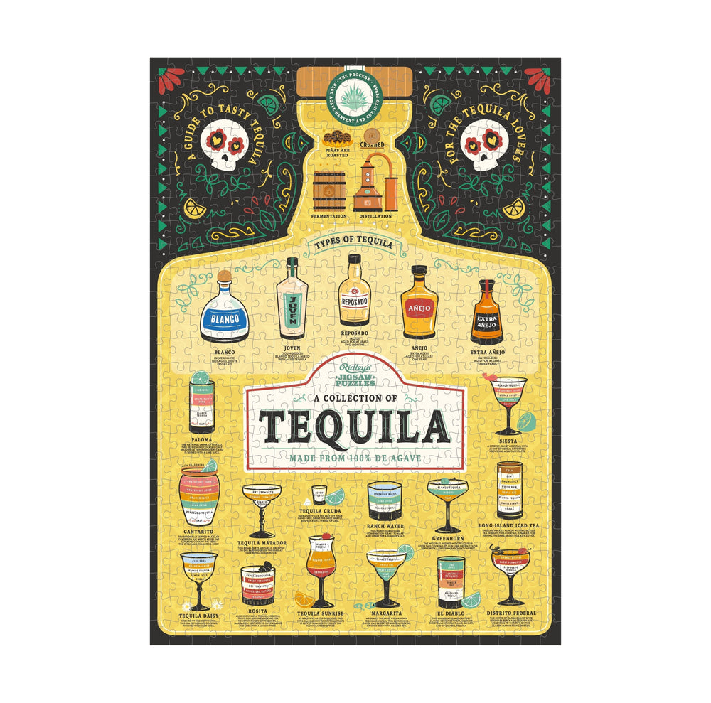 Ridley's Games Puzzles: Jigsaw Puzzle - 500 Pieces - Tequila Lover's