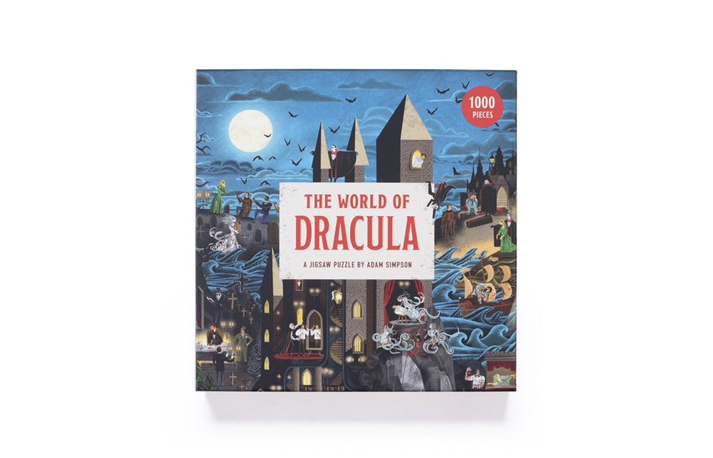 Laurence King Puzzles: Jigsaw Puzzle - 1000 Pieces - The World of - Dracula