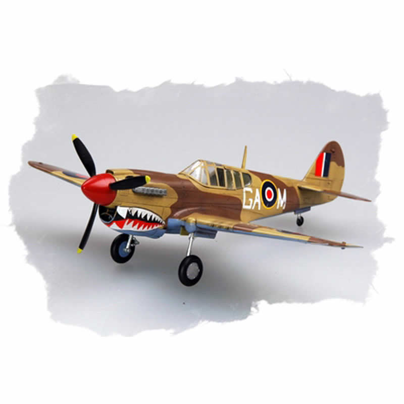 HBM80251 P-40M Warhawk 1/72 Scale Plastic Model Kit Hobby Boss (ONLINE ORDER ONLY)