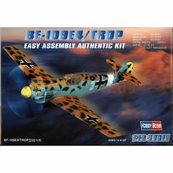 HBM80261 BF109E4 Tropical 1/72 Scale Plastic Model Kit Hobby Boss (ONLINE ORDER ONLY)