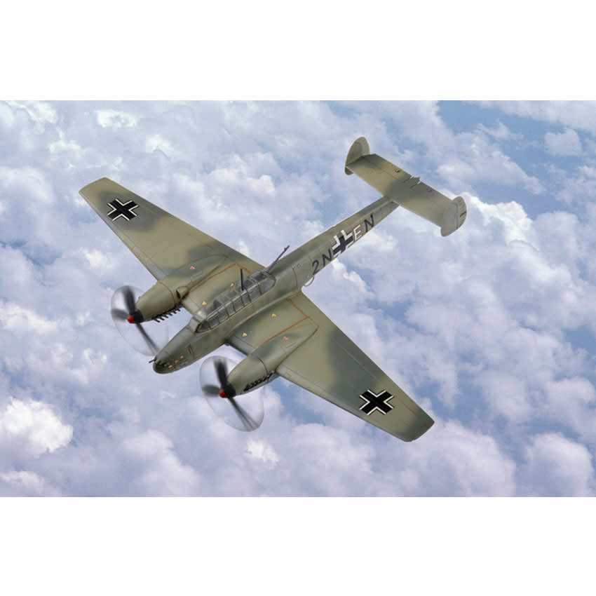 HBM80292 Messerschmitt Bf110 1/72 Scale Plastic Model Kit Hobby Boss (ONLINE ORDER ONLY)