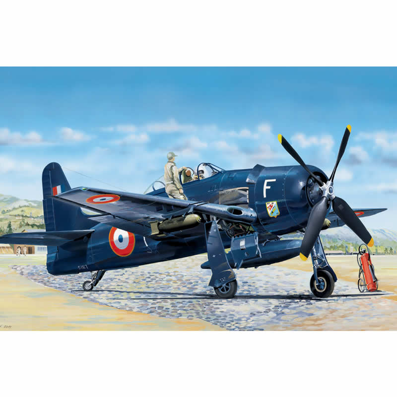 HBM80357 F8F-1B Bearcat 1/48 Scale Plastic Model Kit Hobby Boss (ONLINE ORDER ONLY)