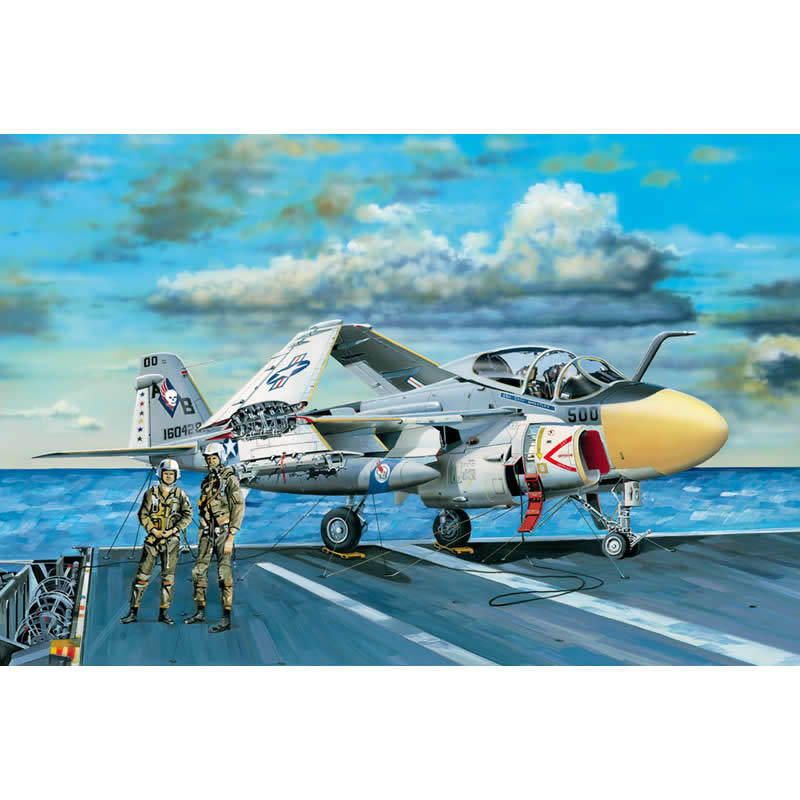 HBM81709 A-6E Intruder 1/48 Scale Plastic Model Airplane Kit Hobby Boss (ONLINE ORDER ONLY)