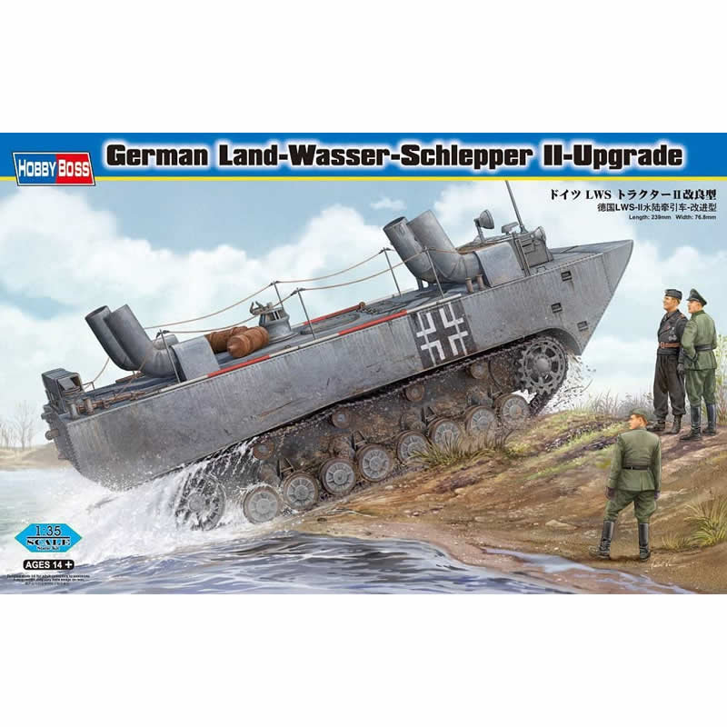 HBM82462 Deutsche Land / Wasser Schlepper II Upgraded 1/35 Scale Plastic (ONLINE ORDER ONLY)