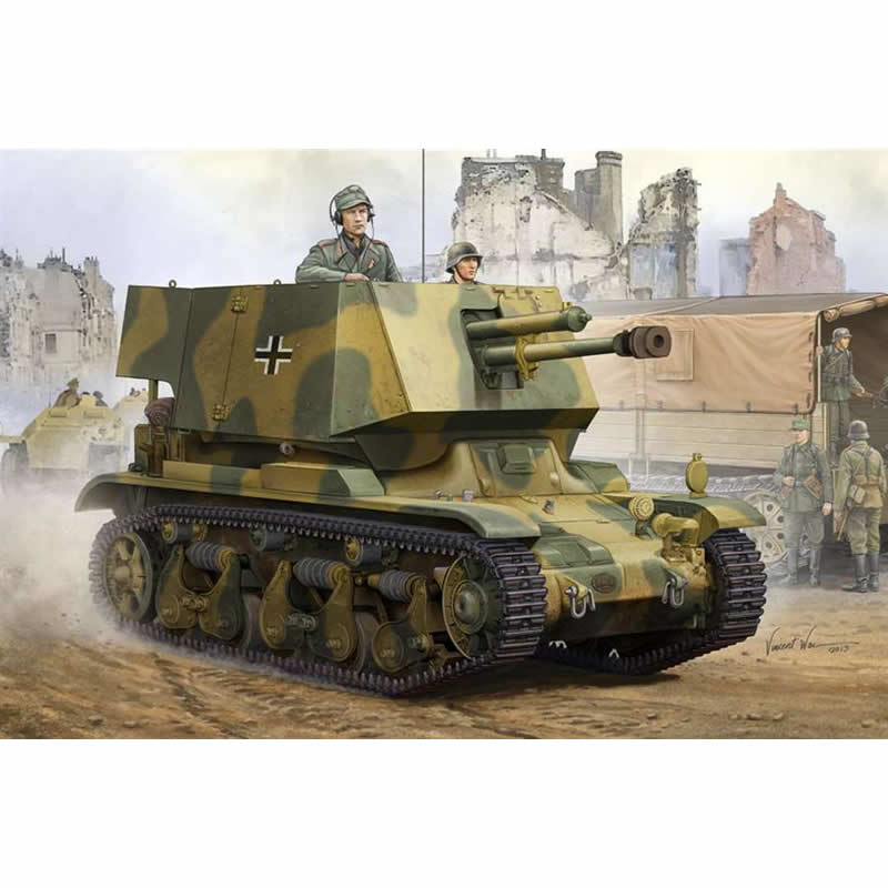 HBM83807 4.7cm PaK(t) Sfl.auf Fgst Pz.Kpfw.35 R 731(f) 1/35 Scale Kit (ONLINE ORDER ONLY)