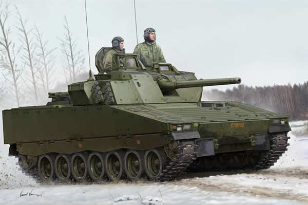 HBM83822 Swedish CV90-30 IFV Tank 1/35 Scale Plastic Model Kit Hobby Boss (ONLINE ORDER ONLY)