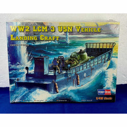 HBM84817 US Navy LCM Landing Craft 1/48 Scale Plastic Model Kit Hobby Boss (ONLINE ORDER ONLY)
