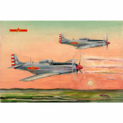 HBM85807 PLAAF P-51D/K Mustang 1/48 Scale Plastic Model Kit Hobby Boss (ONLINE ORDER ONLY)
