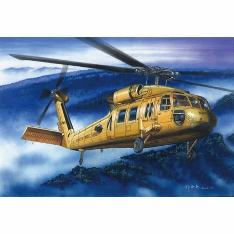 HBM87216 UH-60A Blackhawk 1/72 Scale Plastic Model Kit (ONLINE ORDER ONLY)
