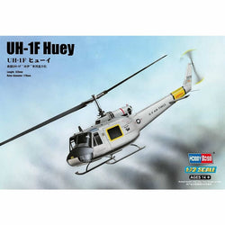 HBM87230 Huey UH-1F Helicopter 1/72 Scale Plastic Model Kit Hobby Boss (ONLINE ORDER ONLY)