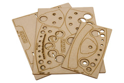 Modular Paint Rack - 26mm 45 Degree Angle (ONLINE ORDER ONLY)