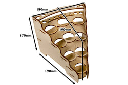 Modular Paint Rack - 35mm 45 Degree Angle (ONLINE ORDER ONLY)