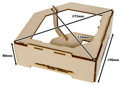 Modular Paint Rack - Riser 90 Degree Angle (ONLINE ORDER ONLY)