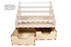 Modular Paint Rack - Drawer Double (ONLINE ORDER ONLY)