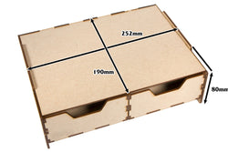 Modular Paint Rack - Drawer Double (ONLINE ORDER ONLY)