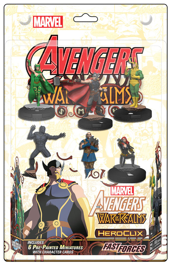 HeroClix: Avengers - War of the Realms - Fast Forces (ONLINE ORDER ONLY)