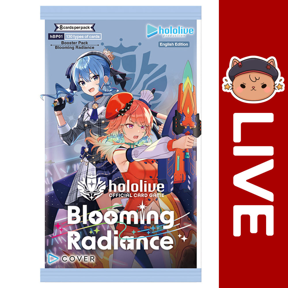 Hololive OCG English - BP01 Blooming Radiance (1st First Edition) (Online Only) (Online Order Only)