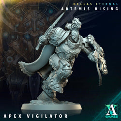 3D Printed Archvillain Games Apex Vigilator Artemis Vigilators Hellas Eternal Artemis Rising 28 32mm D&D (Online Only)