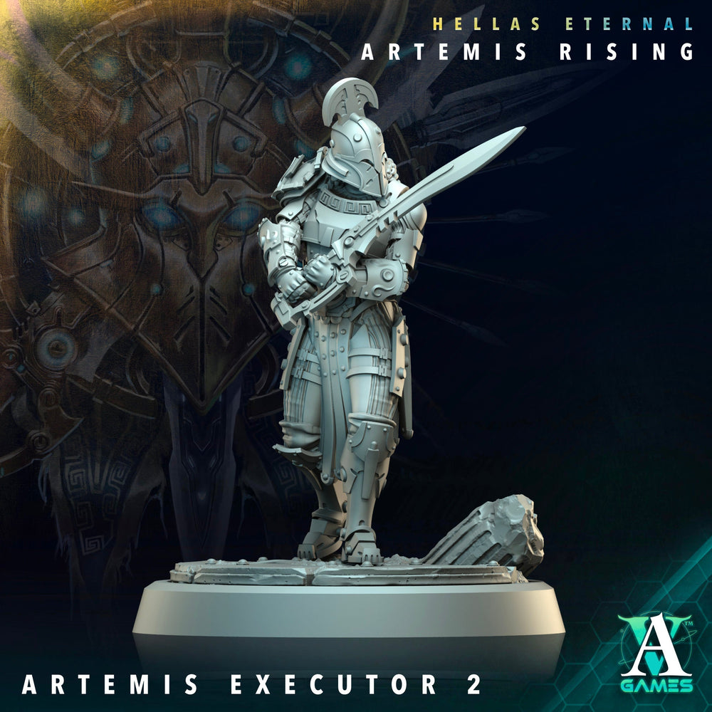 3D Printed Archvillain Games The First Vestal Artemis Hunters Executors Hellas Eternal Artemis Rising 28 32mm D&D (Online Only)