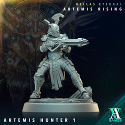 3D Printed Archvillain Games The First Vestal Artemis Hunters Executors Hellas Eternal Artemis Rising 28 32mm D&D (Online Only)