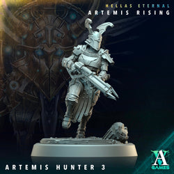 3D Printed Archvillain Games The First Vestal Artemis Hunters Executors Hellas Eternal Artemis Rising 28 32mm D&D (Online Only)