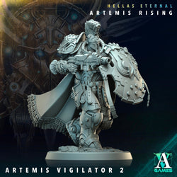 3D Printed Archvillain Games Apex Vigilator Artemis Vigilators Hellas Eternal Artemis Rising 28 32mm D&D (Online Only)