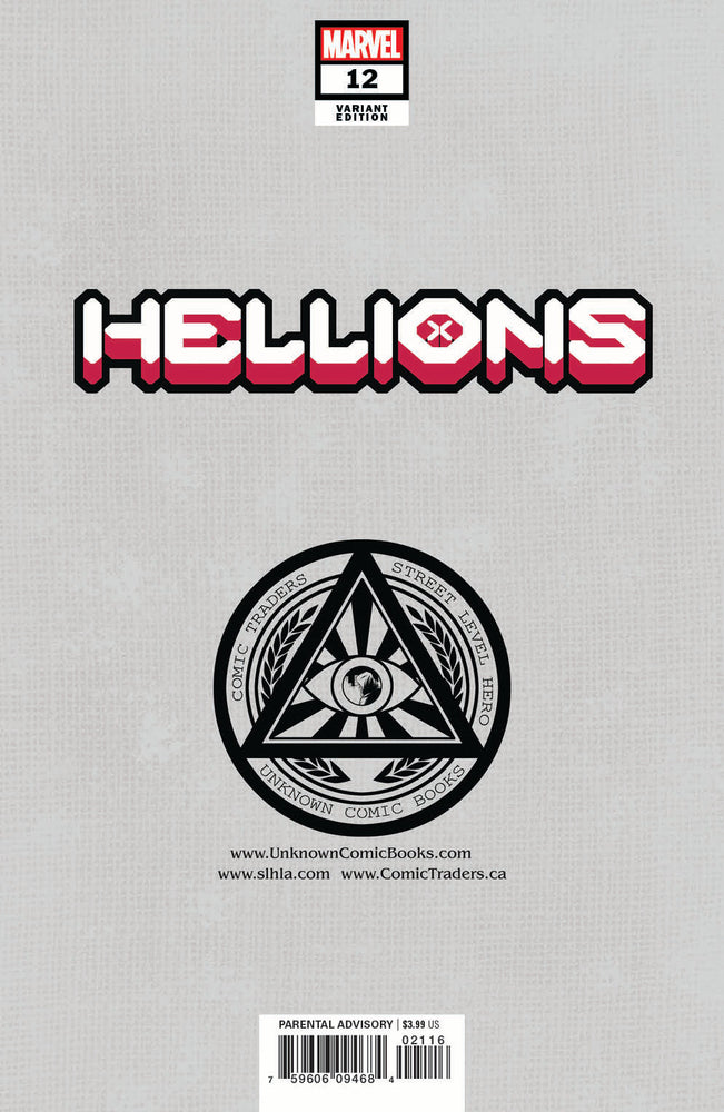 Hellions #12 Unknown Comics Sabine Rich Exclusive Virgin Var Gala (06/02/2021) (Online Only)