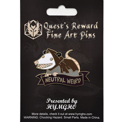 Hymgho Dice: Alternative Alignments Enamel Pin - Neutral Weird - Opossum (ONLINE ORDER ONLY)