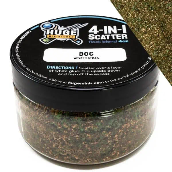 Huge Miniatures: 4-in-1 Scatter Flock - Bog