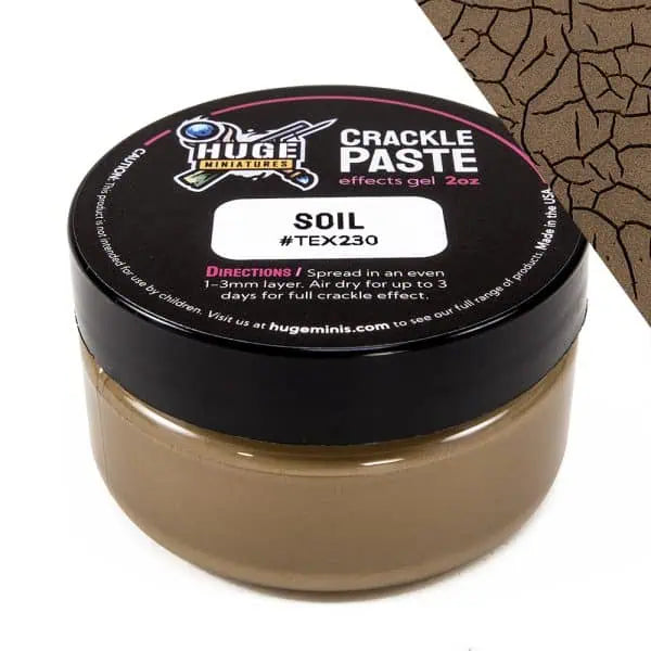 Huge Miniatures: Crackle Paste - Soil